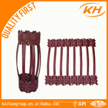 API 11 D non-welded bow spring centralizer for cementing tools